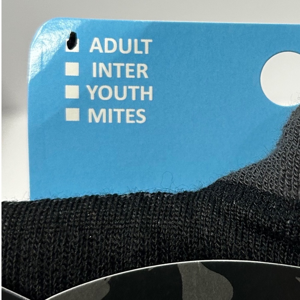 Pear Sox Adult Performance Crew Socks Black Grey Made in USA 6 Pair Lot Adult L - Picture 3 of 9